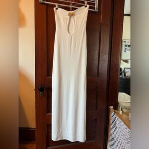 Tiger Mist CECILY MAXI DRESS - WHITE